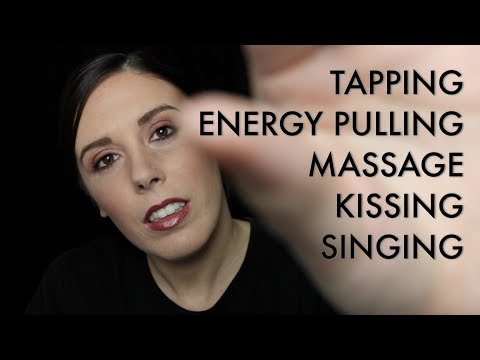 5 ASMR Triggers to Make You Tingle & Sleep! Massage, Reiki, Kissing, Tapping, and Singing (Binaural)