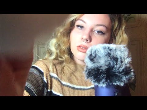 ASMR Cleaning Your Face Before Bed 💕🦋 (face cleaning & hair brushing)