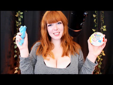 ASMR |  Surprise Slime Fidget Toy Unboxing (Tapping, slime)