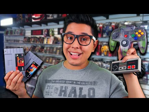 ASMR | Retro Game Store Role Play! (Controllers, Games, & MORE!)