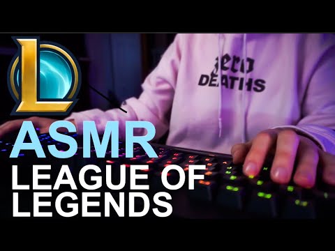 Mouse & Keyboard Clicking with Occasional Rage Breathing (ASMR League of Legends)