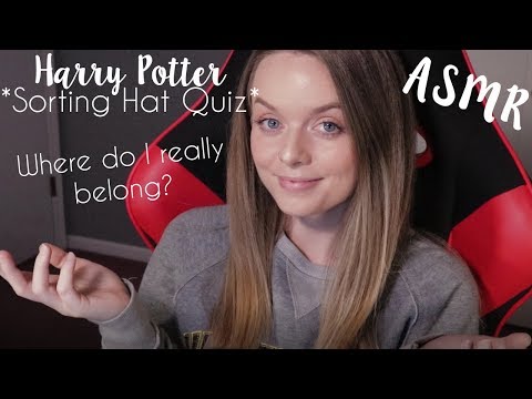 ASMR | Taking The Harry Potter Sorting Hat Quiz (Soft Spoken)