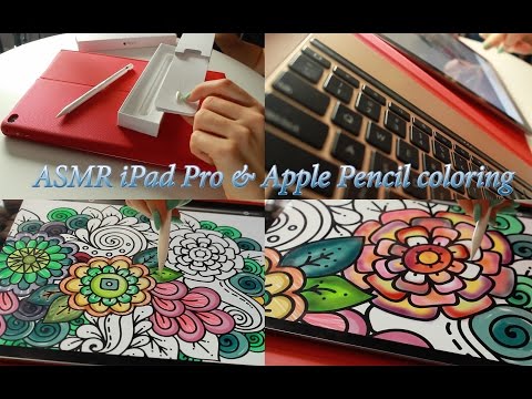 ASMR iPad coloring