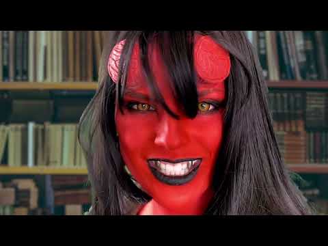 ASMR Hellgirl Roleplay | You're Assigned as Her Partner to Defeat Monsters in a Library