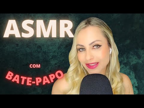 ASMR: BATE PAPO - SUSSURROS RESPONDENDO PERGUNTINHAS SOBRE MIM!