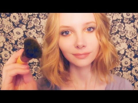 ASMR Makeup Roleplay ❤ Custom Foundation Matching Session ❤ Gloves, Personal Attention, Triggers