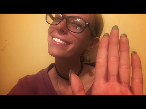 ASMR 💨 whispering trigger words, hand movements, and vaping sounds!