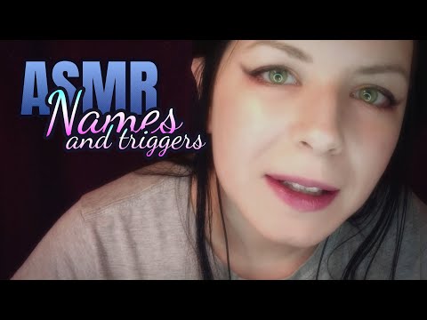 ⭐ 1000 subs 🎉 ASMR Whispering 💛YOUR💛 name with triggers! ✨
