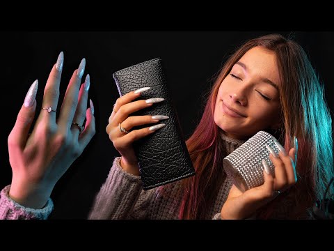 ASMR - TAPPING & SCRATCHING with EXTREME LONG NAILS!