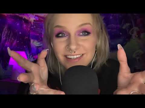 ASMR ~ Slime, Light Triggers, and Plucking (Lily’s Custom Video) 🖤