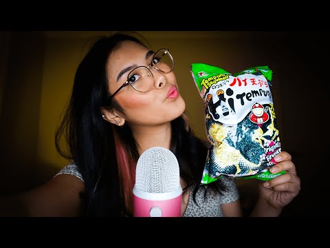 [ASMR] Eating Seaweed (whispered 😴)