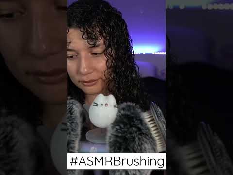 Fluffy #micbrushing #pusheen   #asmrsounds #asmr #asmrcommunity #asmrtriggers #asmrrelaxing