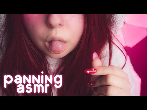 asmr ✨ PANNING tongue FLUTTERING ONLY 👅