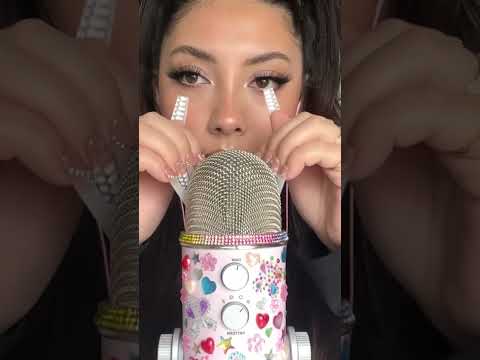 ASMR bare mic scratching (no cover) click “created by ASMR JADE” for full video!!