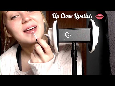 ASMR| Up Close Lipstick Application 💄