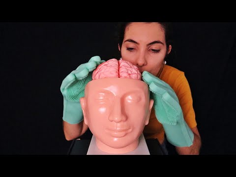 ASMR BINAURAL - ARREPIANDO SEU CÉREBRO 🧠 *brain massage