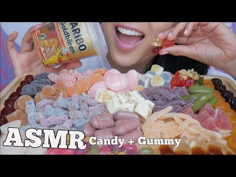 ASMR SUGAR CANDY MOCHI GUMMY (SOFT CHEWY EATING SOUNDS) *Japanese SWEETS | SAS-ASMR