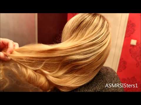 ♥ ASMR Brushing Curled Hair ♥