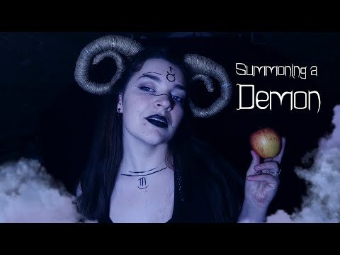 ASMR Summoning a Demon || Demonic Tingles || Unintelligible whispers and Personal Attention