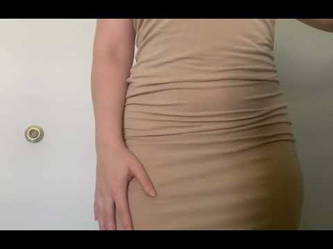 Tight Dress Scratching and Tapping ASMR