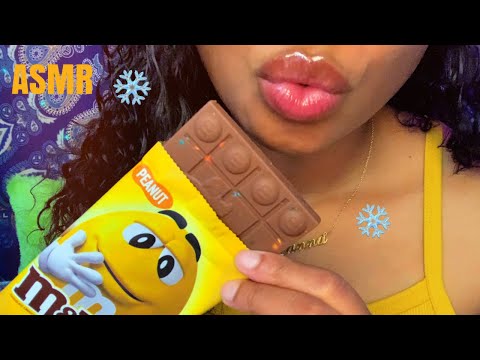 ASMR | 🌬 Frozen Chocolate 🍫 🥶 | Crunchy Eating Sounds ( Different Kinds of Chocolate)