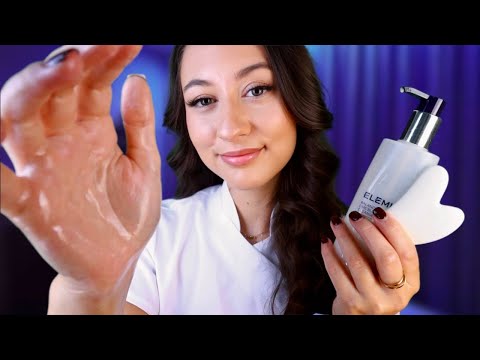ASMR Most RELAXING Facial Spa Experience | Face Massage, Skincare & Spa Roleplay