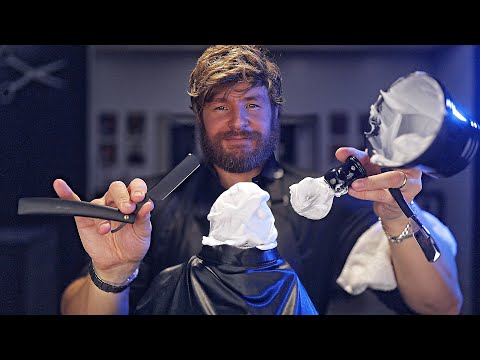 💈[ASMR] The Most Relaxing Barbershop Shave doesn't exi...🪒