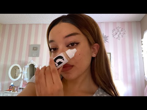 asmr // my everyday makeup items ♡