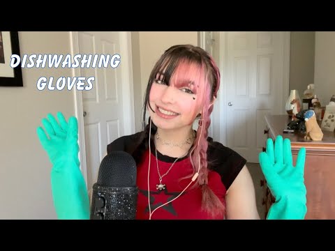 ASMR | Relaxing Dishwashing Gloves Sounds for Tingles ♡