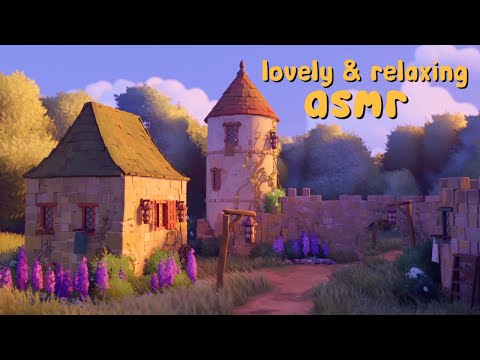 ASMR 🍃 Creating a Cozy World in Tiny Glade 🌼 Tingly Whispers