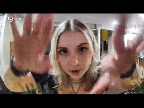 ASMR On A Ring Camera 🎥 🥸 Clanky Screen Tapping, Carpet Scratching, And Other House Sounds