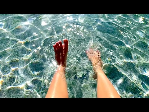 ASMR Crisp Water Sounds in the Pool 💦 🏊‍♀️
