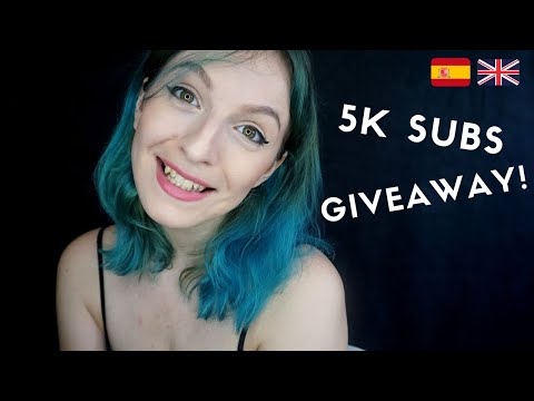 [NOT ASMR] ♡ 5K subscribers GIVEAWAY ♡ 🇪🇸 🇬🇧