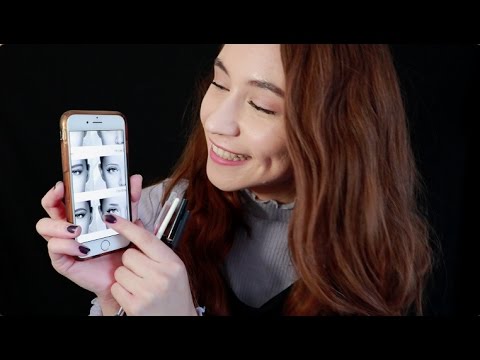 ASMR  | Shaping & Styling Your Eyebrows