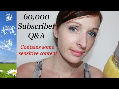 60,000 Subscribers Q&A - ASMR Soft Ear to Ear Whispering