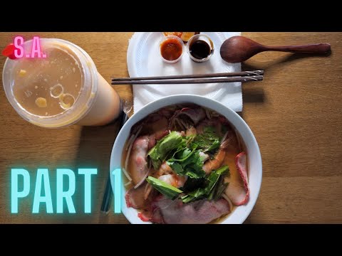 Asmr || Chicken Ramen Noodle Soup & Thai Milk Tea Eating Sounds (NOTALKING) Part 1