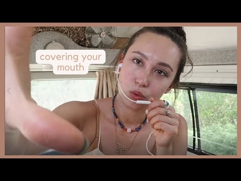 ASMR in a Campervan || Covering your Mouth & Shushing + Hand Movements