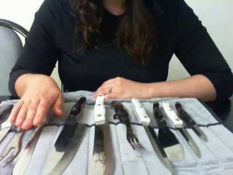 ASMR Role Play Knife Demo - My First Video!