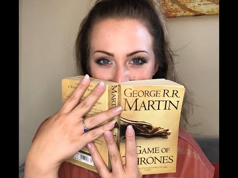 Reading A Game of Thrones (ASMR STYLE)