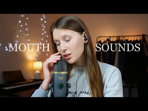 ASMR FAST AND INTENSIVE MOUTH SOUNDS 👄 [tk tk, whistling, breathing, tongue sounds]