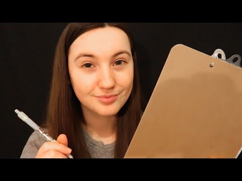 ASMR | Personality Test Roleplay (Soft Spoken) ~ Asking You Personal Questions