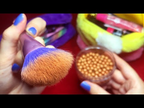 ASMR YOU Apply YOUR Makeup (Unintelligible Whispers)