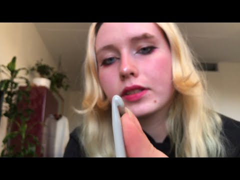 *+:｡ lofi asmr! something in ur ear! mouth sound, hand movement, doctor roleplay!