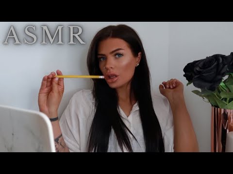 ASMR Flirty Job Interview 👩🏻‍💻❤️ Roleplay (Will You Be My Personal Assistant?)