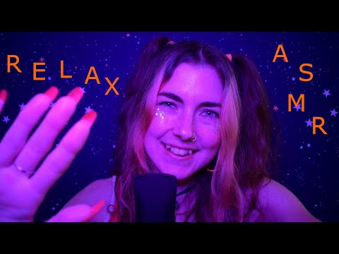 Hand Movements, Mouth Sounds and Whispered Positivity to Help You Relax  [ASMR] 🧡🧡