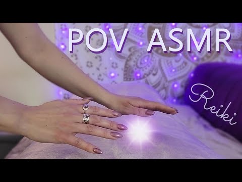 POV ASMR REIKI full body energy healing session 🙌 Aura cleansing, cord cutting, scanning & plucking