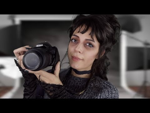 ASMR | Lydia Deetz Takes Your Headshot Photos! 🐞🍹 [Beetlejuice]