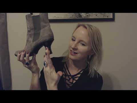 ASMR Soft Spoken | Boot Collection Show & Tell (...and it's Soft Spoken)
