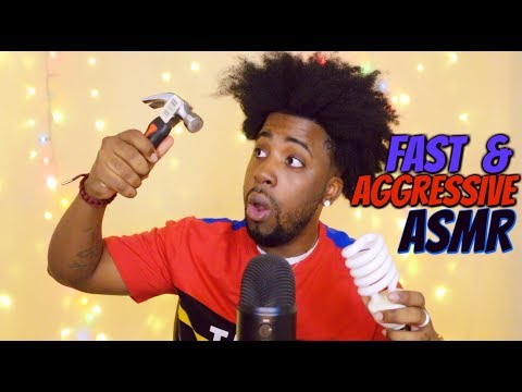 Fast and Aggressive ASMR Triggers for INTENSE Tingles ⚡| ASMR Jay ~