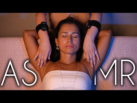 😴 Soft ASMR Armpit Tracing and Oil Massage (No Talking)